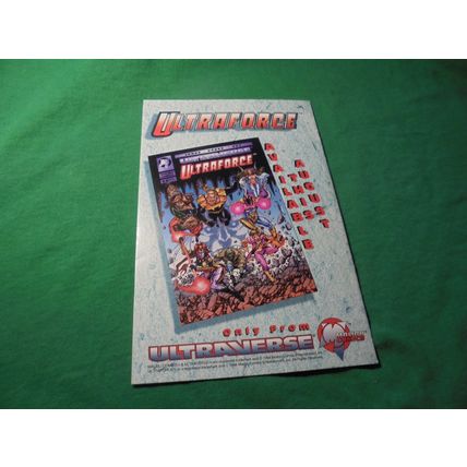 1994 MALIBU COMICS ULTRAVERSE ULTRAFORCE ASHCAN LIMITED EDITION #0A MINI COMIC