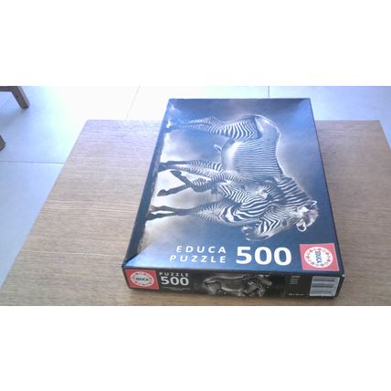 ZEBRAS Jigsaw Puzzle (500 Piece) Educa (2016)