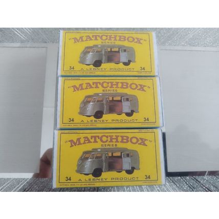 Matchbox - No34 Formula 1 Racing car Replica Reproduction Box