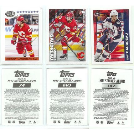 Johnny Gaudreau 18x incl Inserts