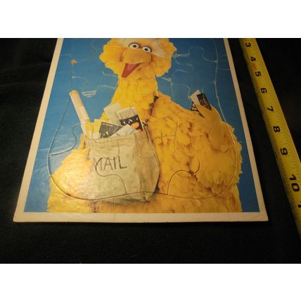 WOW!! 1979 Sesame Street BIG BIRD Frame Tray Puzzle!! $7.00 obo!!