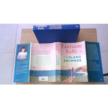 THE ISLAND SWIMMER by Lorraine Kelly (First Edition Hardback) 2024