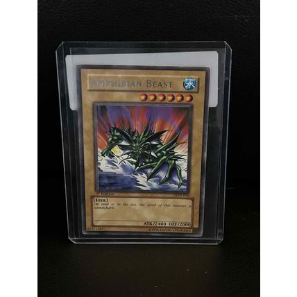 Amphibian Beast - LON-008 - Rare - 1st Edition Labyrinth of Nightmare Yu-Gi-Oh T