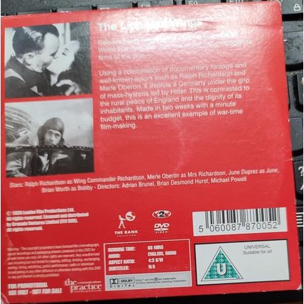 The Lion Has Wings DVD Promo The Daily Mail Full War Movie Merle Oberon