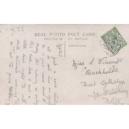 ED10 FYFIELD MANOR . RP POSTCARD