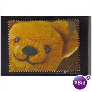 1990 GB GREETINGS STAMPS TEDDY BEAR F/U SG1483