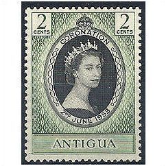 Antigua 1959 SG120 2c Coronation Mounted-Mint