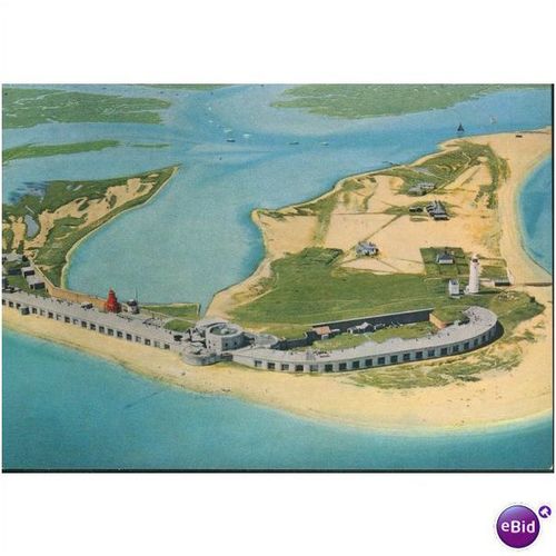 GB Postcard - Hurst Castle, Hampshire. Air view from SE