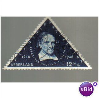 NETHERLANDS 1936 G VOETIUS 12 1/2C F/U SG461