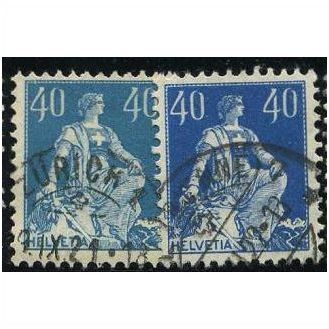 1921/1922 Michel 170a+170b - fine used (o)