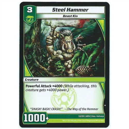 Kaijudo - DragonStrike Infernus - 53/55 - Steel Hammer