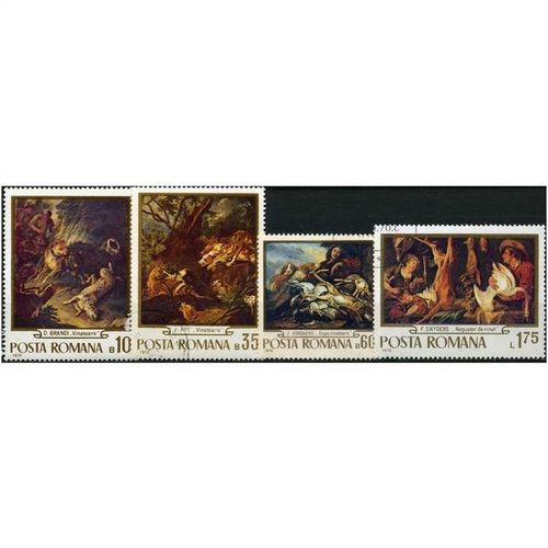 1970 4 different valaues - #371 cancelled