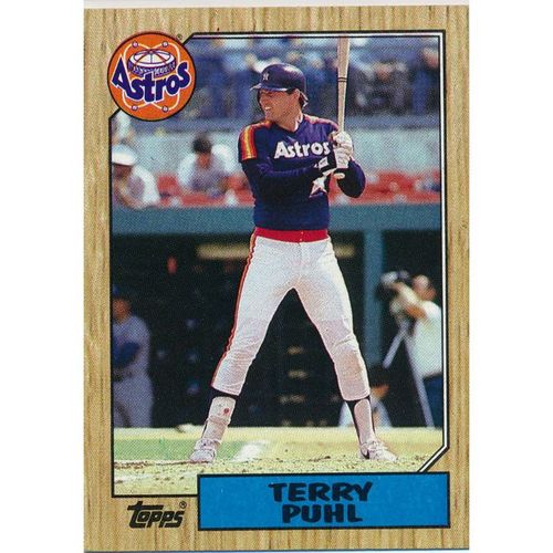 1987 Topps - #693 - Terry Puhl