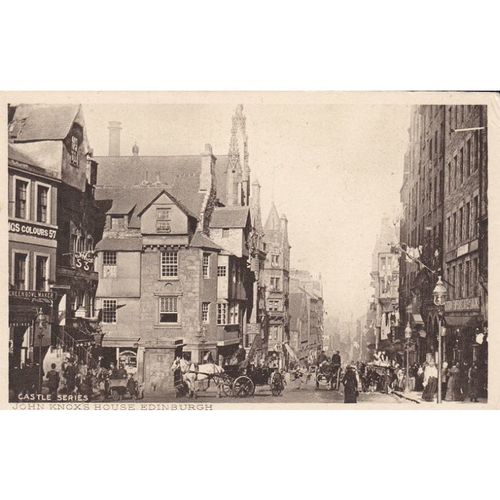 John Knox's House Edinburgh Midlothian Postcard (MLN72157)