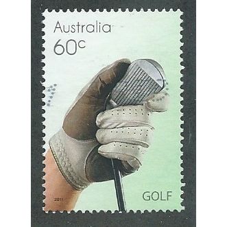 AUS 2011 60c 'GOLF' FINE USED (EBID40-253)