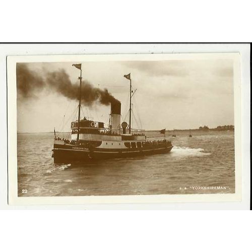 United Towing SS YORKSHIREMAN Postcard (22)