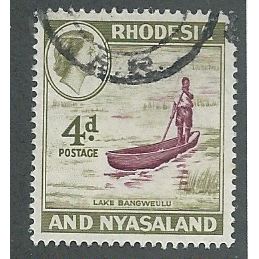 RHO 1959 4d 'LAKE BANGWEULU' FINE USED (EBID45-624)