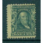 300 1c Benjamin Franklin Average MNH M05757