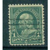 Used 279 1c Benjamin Franklin Fine A05708