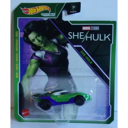 HOT WHEELS ' MARVEL ' SHE / HULK car (2022)