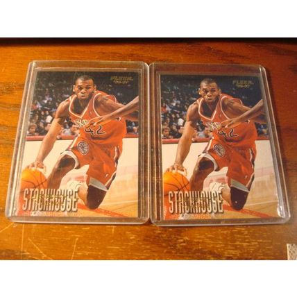 1996, 5-Cards-Rc's, JERRY STACKHOUSE Rc, 76ers