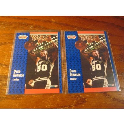 1991-1996, 10-Cards, DAVID ROBINSON HOF, Spurs