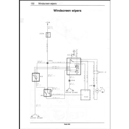 Saab 900 Electrical Wiring Diagrams Workshop Manual 1994 199527563 PDF