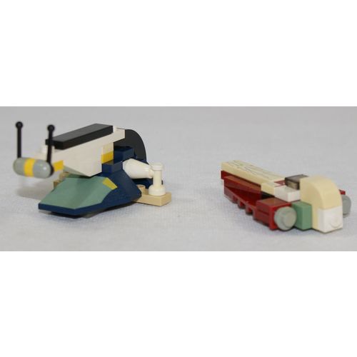 Lego Star Wars Mini 4487 Slave 1 & Jedi Starfighter (A) - loose 2003