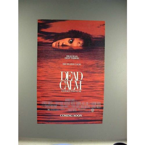 1989 Dead Calm Movie Ad - Nicole Kidman