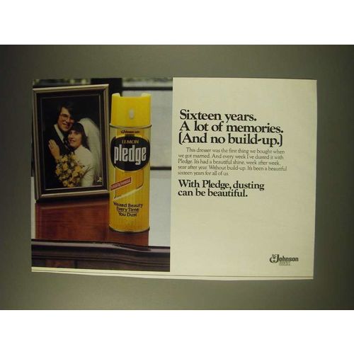 1989 SC Johnson Pledge Ad - Sixteen years. A lot of memories. (And no build-up)