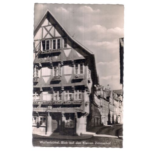 WOLFENBUTTEL, GERMANY unused vintage postcard RP =