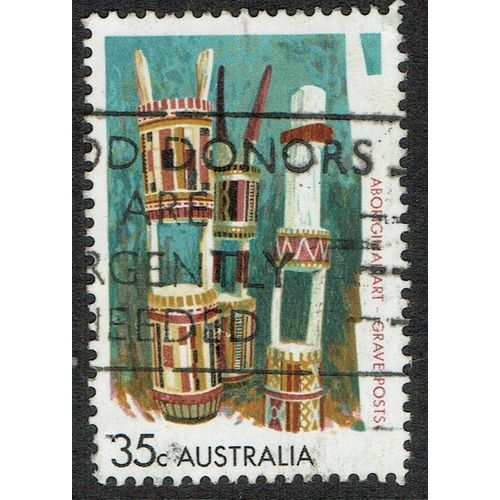 Australia 1971 Aboriginal Art 35c Multicoloured SG497 GU