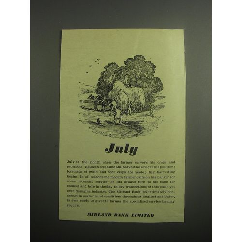 1948 Midland Bank Limited Ad - July