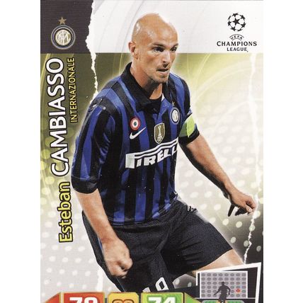 Adrenalyn XL Champions League 2011/2012 Esteban Cambiasso Internazionale