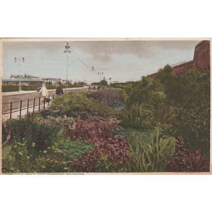The Lily Pond and Gardens, Southsea Hampshire Postcard (HAM77976)