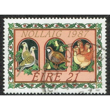 Ireland 1987 Christmas 21p Multicoloured SG681 FU
