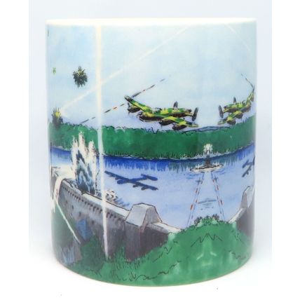 Bomber Command Mug Fine China Dam Busters 9 CM