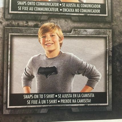 Justice League Batman Snap & Wear-it Hero Set