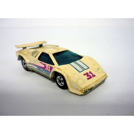 Hot Wheels Lamborghini #31 Vintage Pink Variant Die-Cast Car 1987