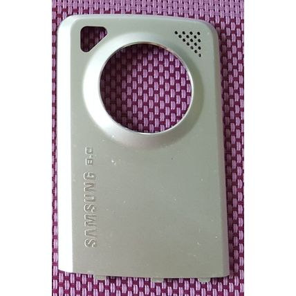 Battery back cover For Samsung Pixon M8800 - GENUINE - SILVER