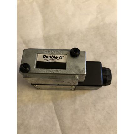 NEW DOUBLE A/EATON QC-3-C-10D1-TSP HYDRAULIC VALVE 02-111652,120VAC COIL, DC