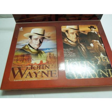 John Wayne: Americas Legendary Hero (DVD, 2011, 10-Disc Set) 22 movies 10 DVD's