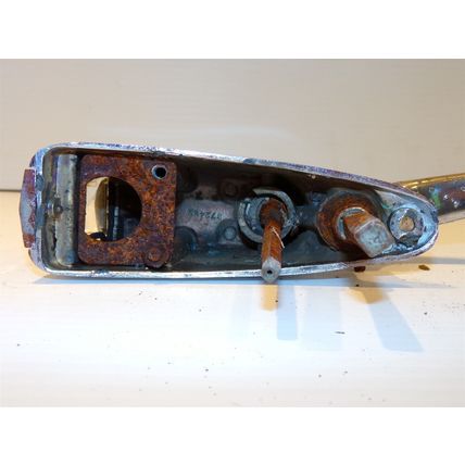 1940 Chrysler Trunk Latch Handle & License Plate Light OEM 872482