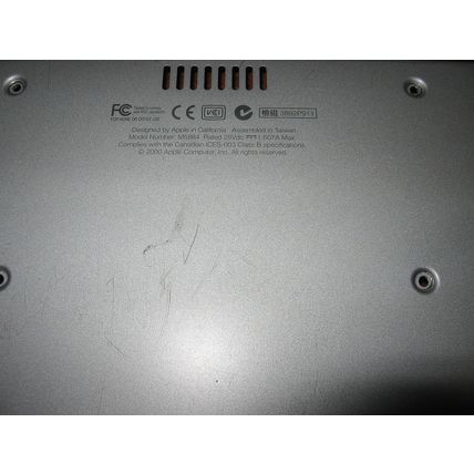 Apple G4 Titanium Motherboard and Screen Parts or Repair AS IS