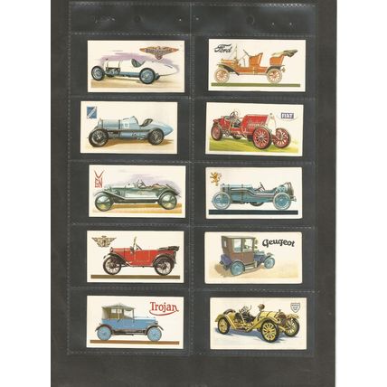 Brooke Bond History of the Motor Car 1968 Full set in Sleeves