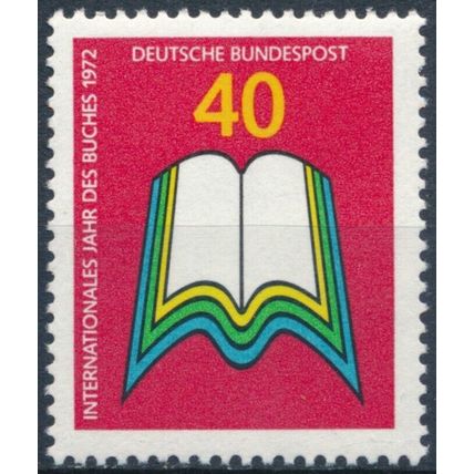International Book Year - West Germany 1972 - MNH - MiNr 740