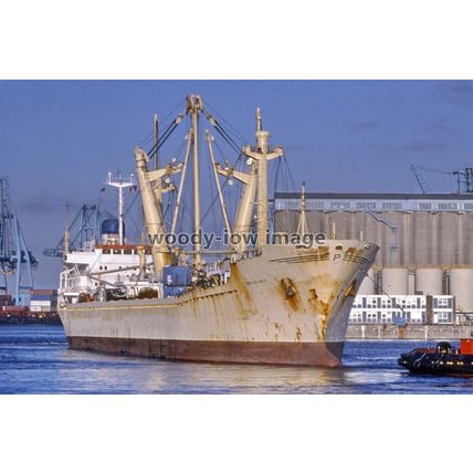 SQ0393 - Cyprian Cargo Ship - Laser Atlantic - photograph 6x4