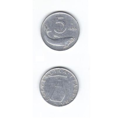 Rep. Italiana - L. 5 del 1955