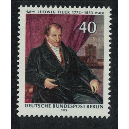 Berlin Birth Ludwig Tieck poet and writer 1973 MNH SG#B440