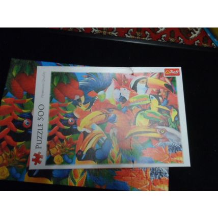 Trefl 500 Piece Jigsaw Puzzle Tropical Birds